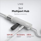 USB Hub Linq Byelements LQ49031 Hvid Gr #5