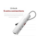 USB Hub Linq Byelements LQ49051 Hvid Gr #6