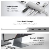 USB Hub Linq Byelements LQ49081PS Hvid Gr #7