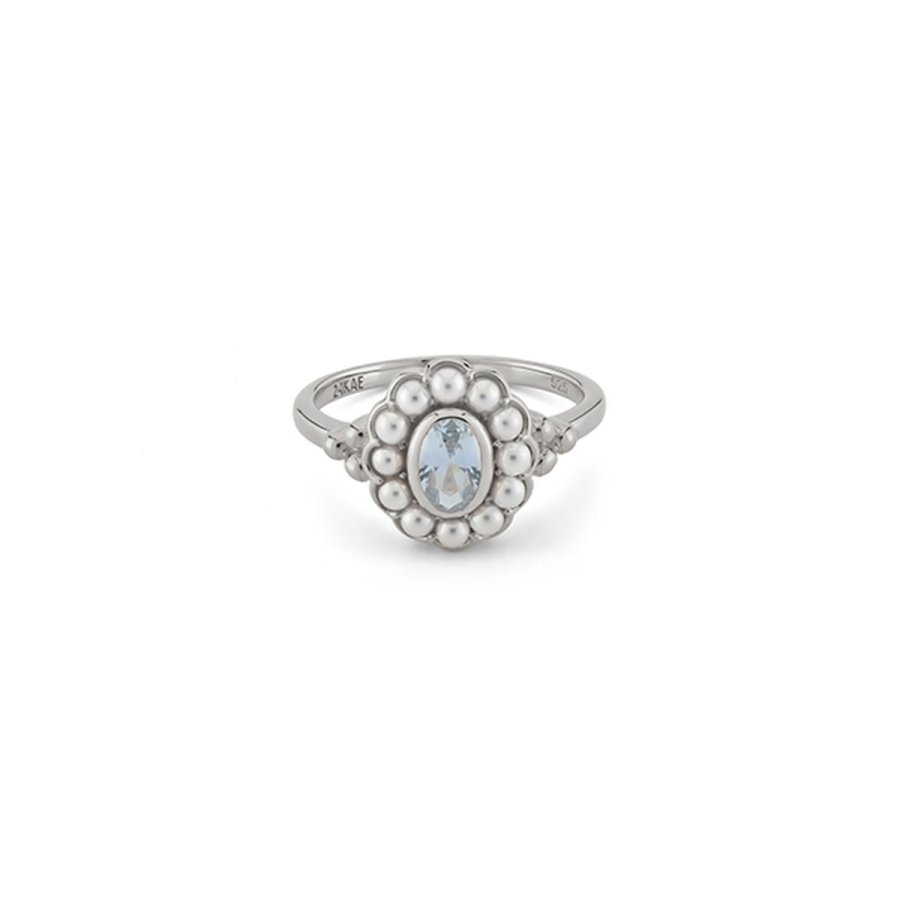 Ring til kvinder 24KAE 12416S/58 18 Slvfarvet #1