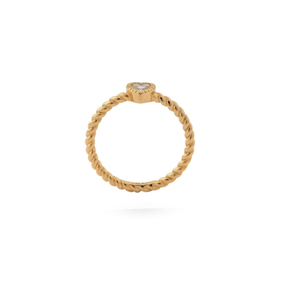 Ring til kvinder 24KAE 12417Y/56 16 Gylden #2