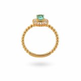 Ring til kvinder 24KAE 12442Y/54 Gylden 14 #1