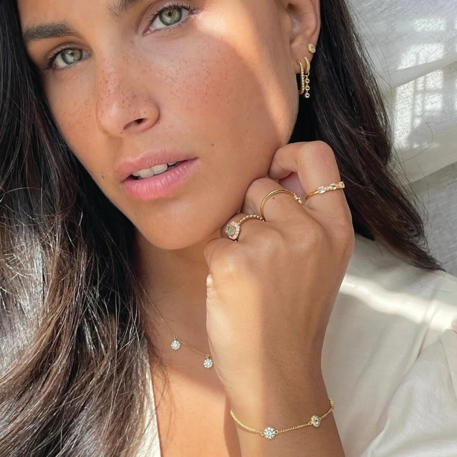 Armb�nd til kvinder 24KAE 22434Y Gylden #4