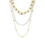 Halskde til kvinder CO88 Collection 8CN-26266 Gylden #1