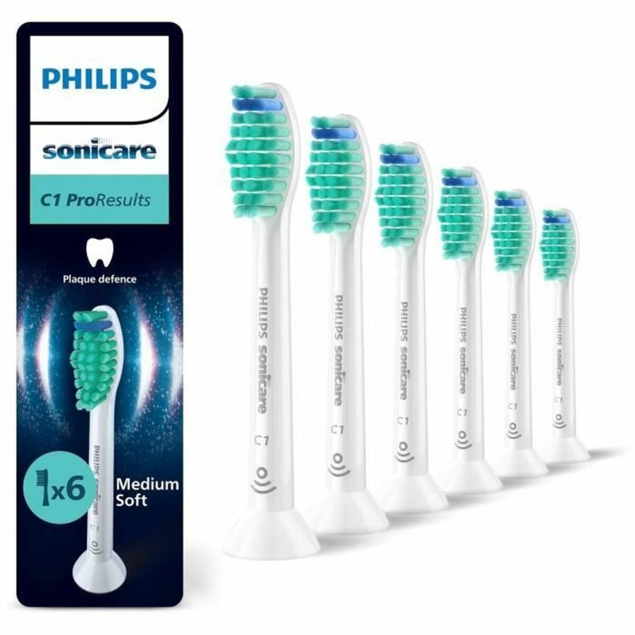 Tandbrstehoved Philips Hvid #1