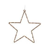 Julestjerne Lumineo Gylden 38 x 38 cm #1