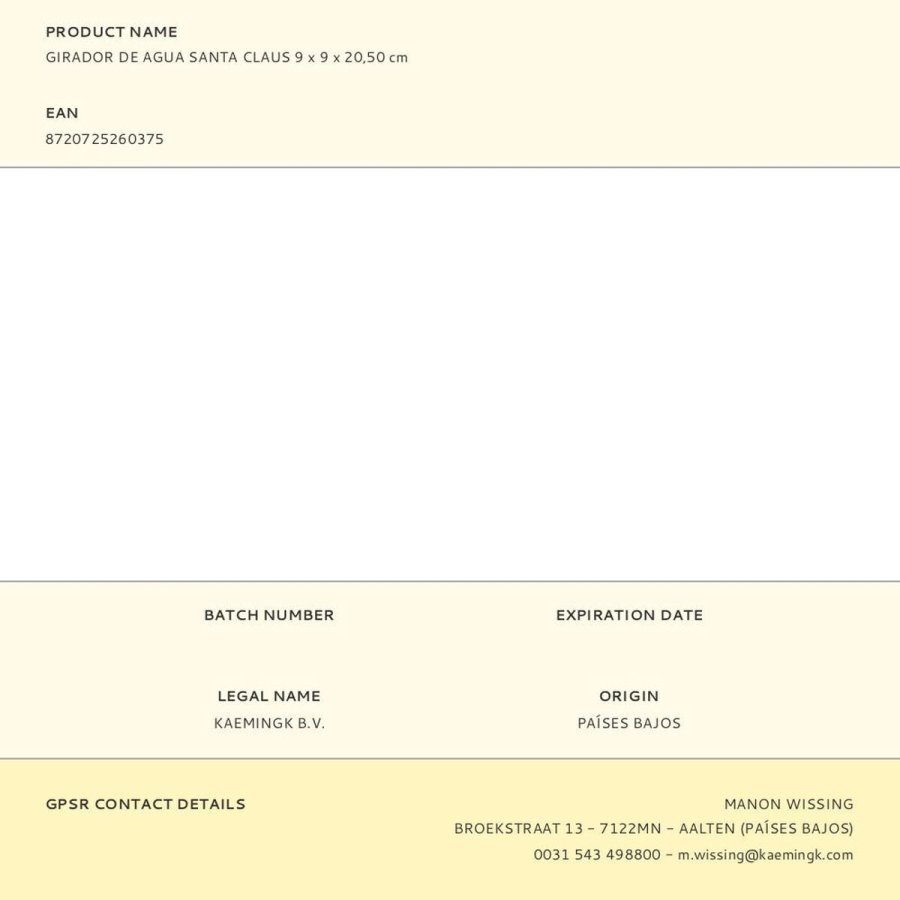 Snelanterne Lumineo Julemanden 9 x 9 x 20,5 cm #2