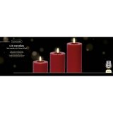 Stearinlys Lumineo R�d � 7 x 19 cm #3