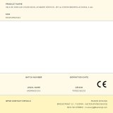 Stearinlys Lumineo R�d � 7 x 19 cm #4