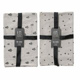 Bordlber Lifetime Sort Lysegr Trykt Jul 32 x 150 cm #1