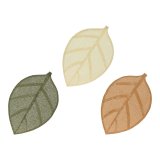 Dkkeserviet EDM Naturlig fiber 30 x 46,5 cm Blad af en plante #1