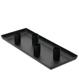 Bakke til lys KSD Sort 29 x 12 x 2 cm #1