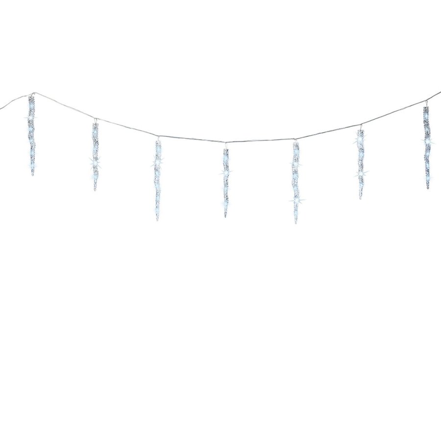 LED gardin Lumineo Hvid Gennemsigtig Plastik 220-240 V #1