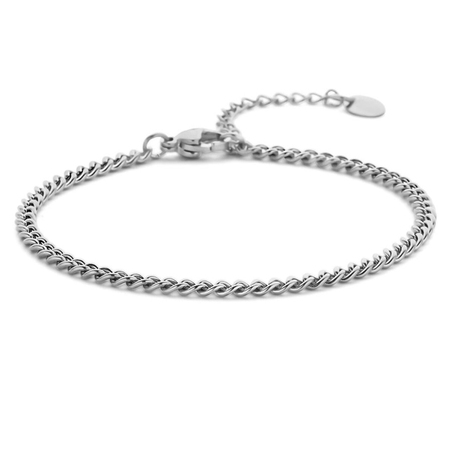 Armbnd til kvinder CO88 Collection 8CB-91285 Slvfarvet #1