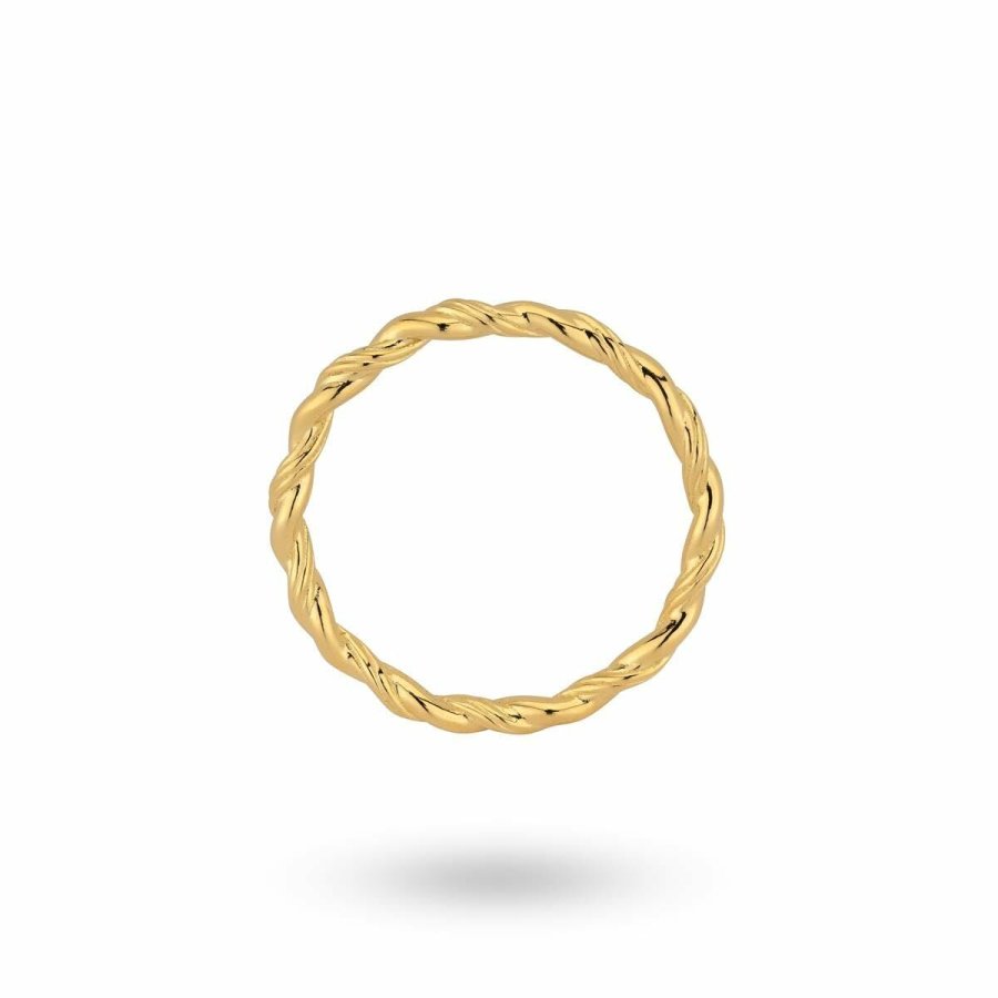 Ring til kvinder 24KAE 124138Y/54 Gylden 14 #1