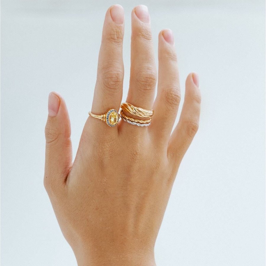 Ring til kvinder 24KAE 124138Y/56 16 Gylden #4