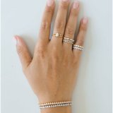 Ring til kvinder 24KAE 124141S/56 Slvfarvet 16 #3