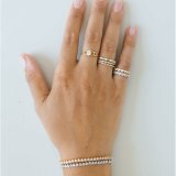 Ring til kvinder 24KAE 124141Y/54 Gylden 14 #2