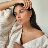 Halskde til kvinder 24KAE #2