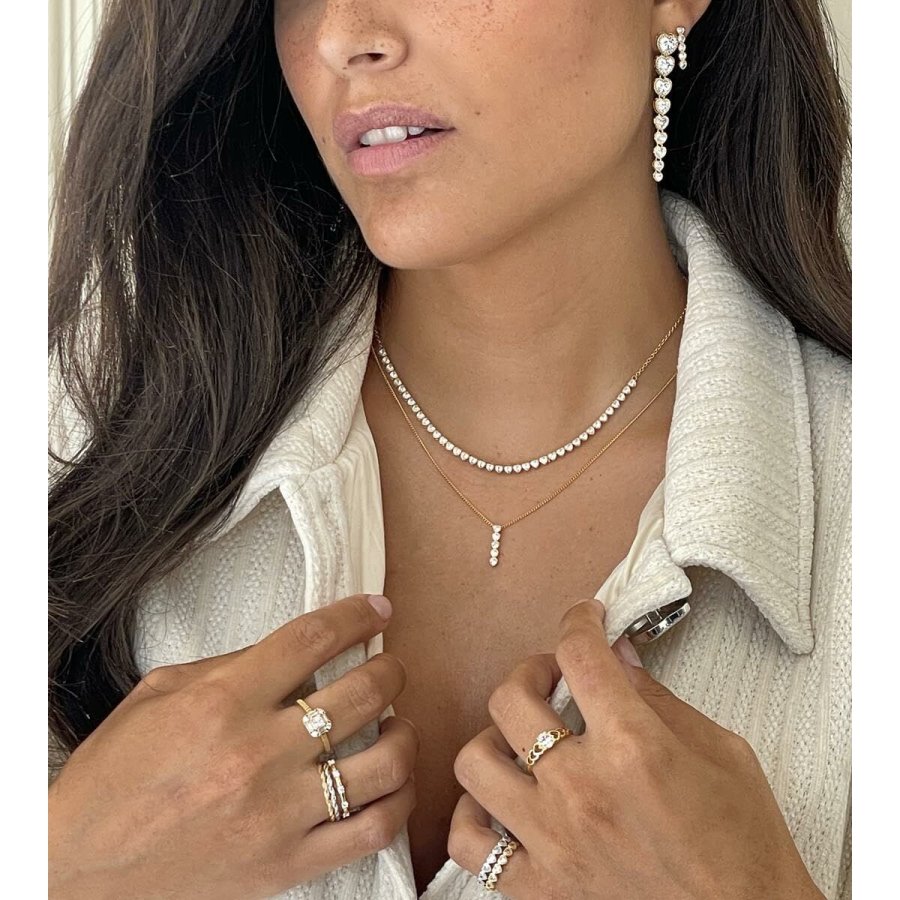 reringe til kvinder 24KAE 42498Y Gylden #2