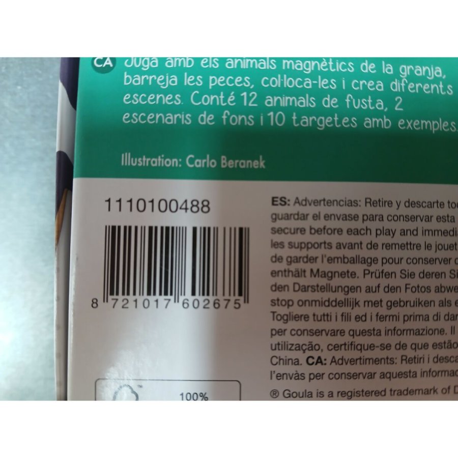 Magnetisk Spil Goula Pap #4