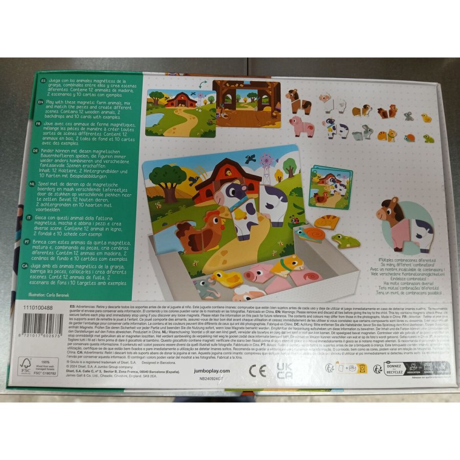 Magnetisk Spil Goula Pap #5