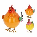 Dekorativ figur Lifetime gallina saltar�n de metal modelos variados Metal #1