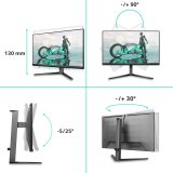 Gaming skrm Philips 27 IPS 3440X2160 4K 16:9 160HZ MNTR 4K Ultra HD 27