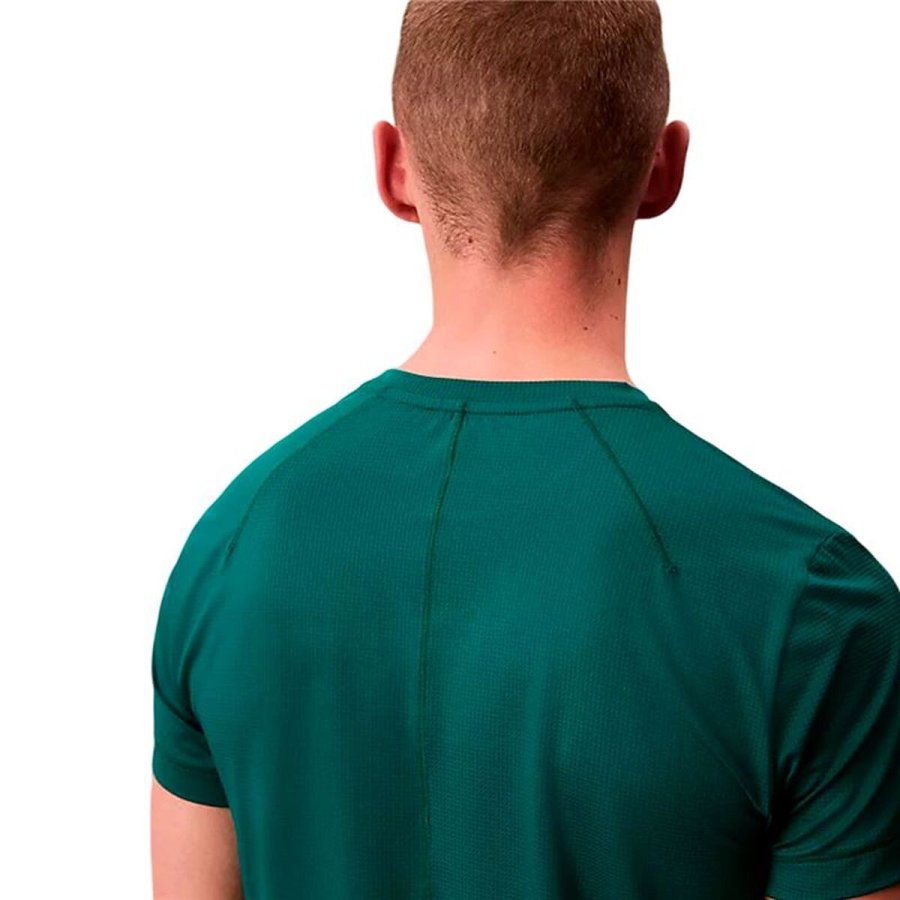 Kort�rmet T-shirt til M�nd Calvin Klein Oliven #2