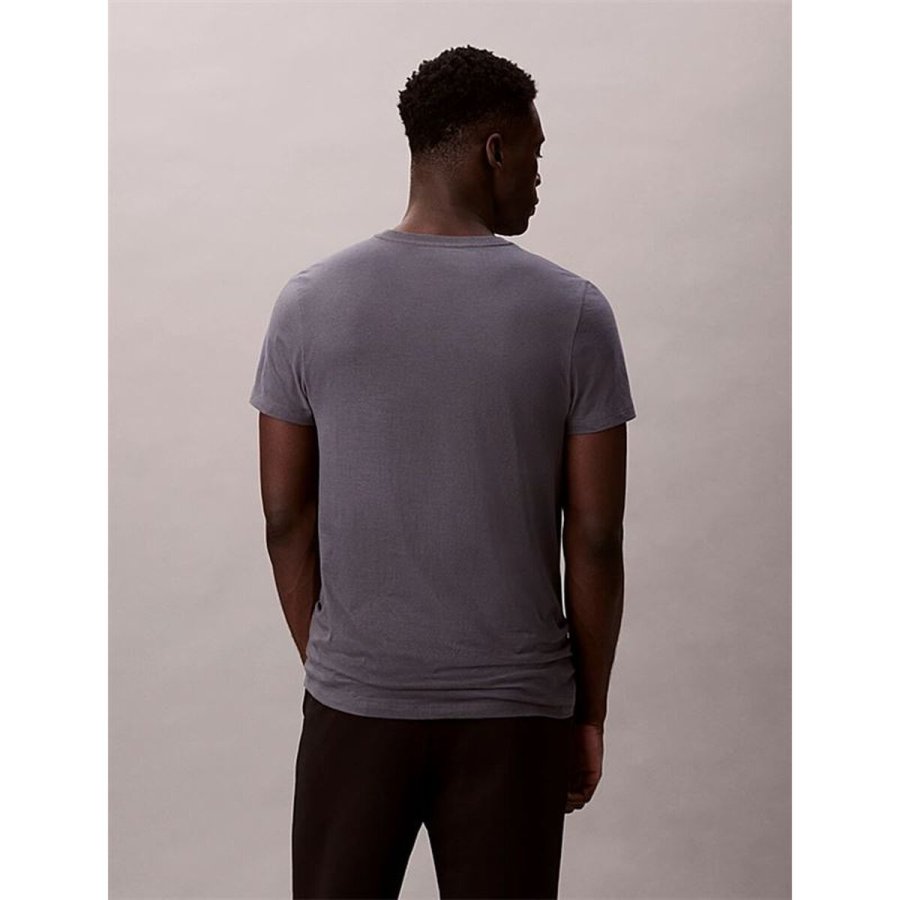 Kort�rmet T-shirt til M�nd Calvin Klein 3 Dele #3