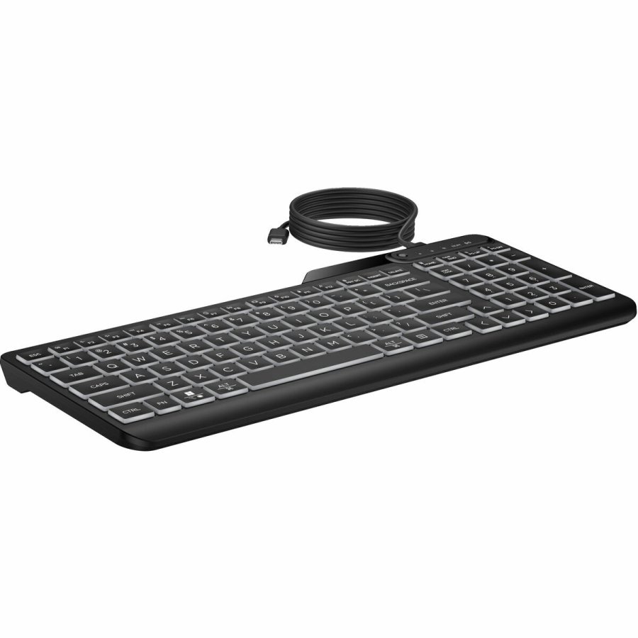 Tastatur og mus HP 7N7C1AA Sort Qwerty US Spansk qwerty #7
