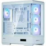 ATX Semi-t�rn kasse Zalman P50 DS Hvid #1