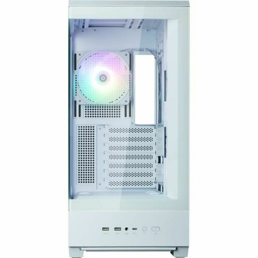 ATX Semi-t�rn kasse Zalman P50 DS Hvid #2
