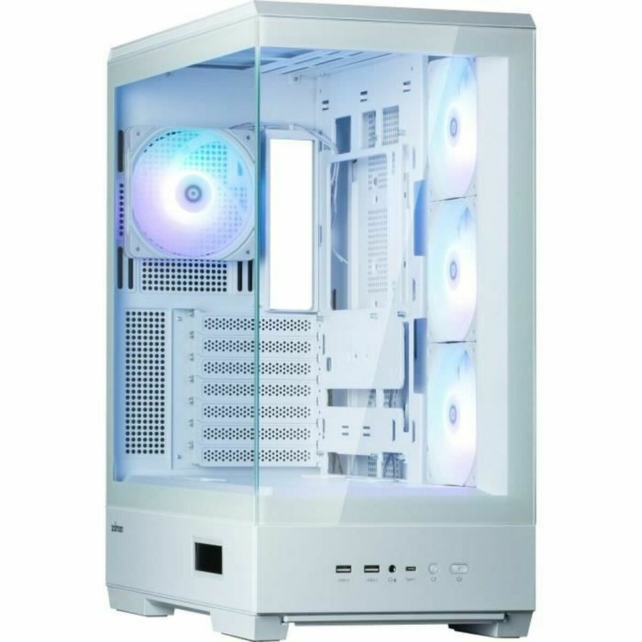ATX Semi-t�rn kasse Zalman P50 DS Hvid #3