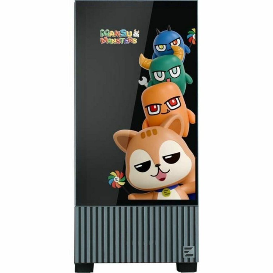 ATX Semi-t�rn kasse Zalman 8800263650040 Sort #4