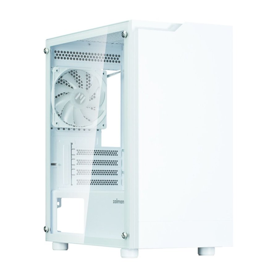 ATX Semi-t�rn kasse Zalman T4 PLUS Hvid #4