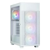 ATX Semi-t�rn kasse Zalman S5 NEO WHITE Hvid #2