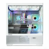ATX Semi-t�rn kasse Zalman CHRONIX WHITE Hvid #3