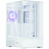 ATX Semi-t�rn kasse Zalman P40 Prism Plus Hvid #1