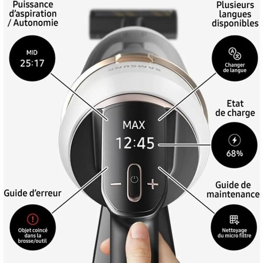 Stavstvsuger Samsung 550 W 200 W #21