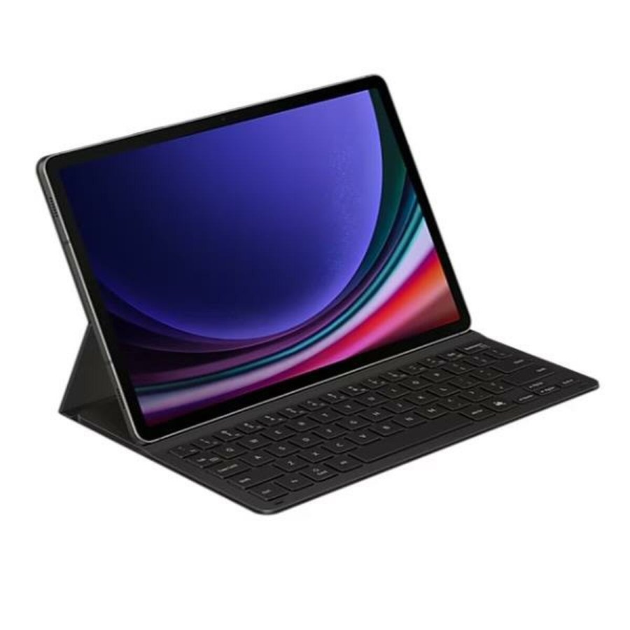 Case til tablet og tastatur Samsung EF-DX720BBEGES Sort #1