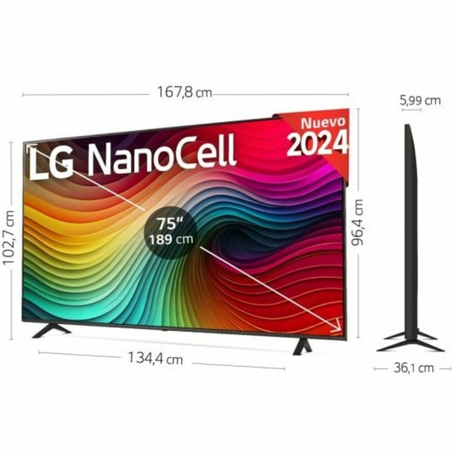 Smart TV LG 75NANO82T6B.AEU 4K Ultra HD 75