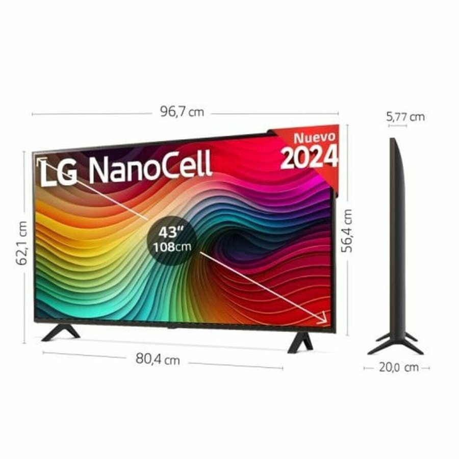 Smart TV LG 43NANO82T6B.AEU 4K Ultra HD 43