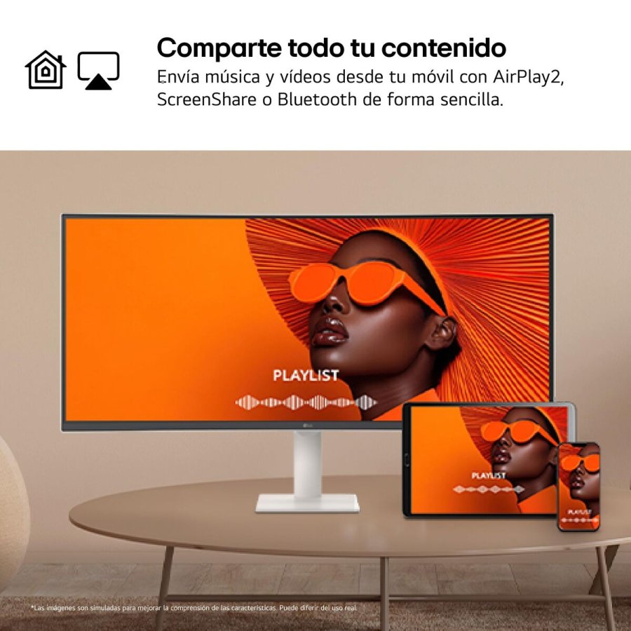 Sk�rm LG 34U601SA-W UltraWide Quad HD 34