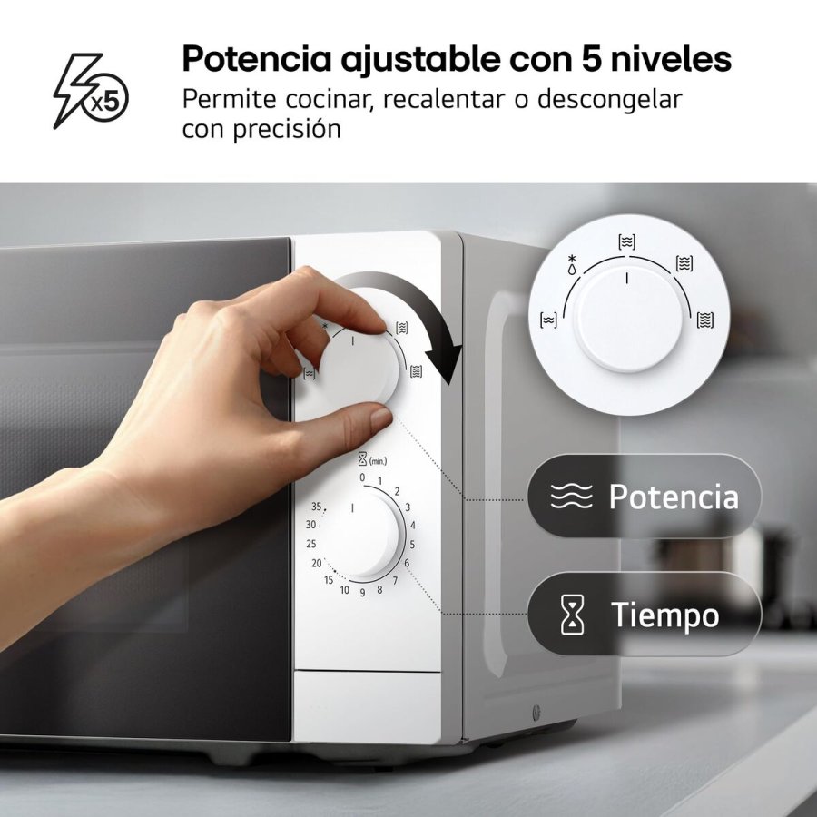 Mikrob�lgeovnen med Grill LG Sort 20 L 700 W #3