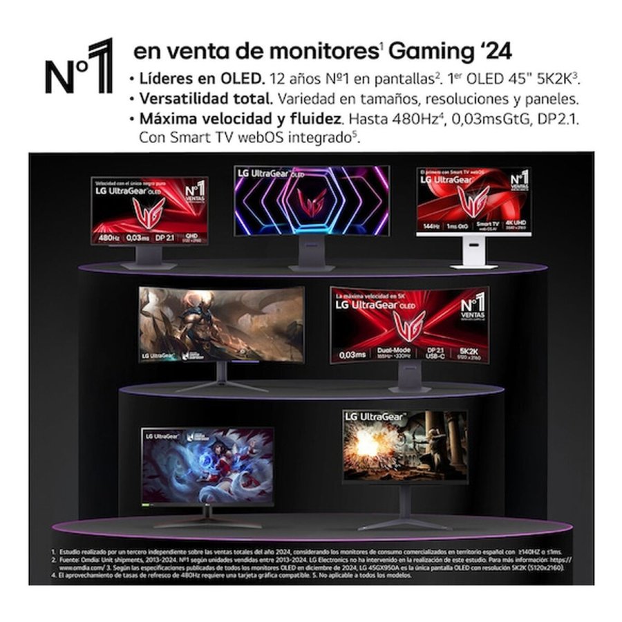 Gaming sk�rm LG 27GX704A-B Quad HD 27