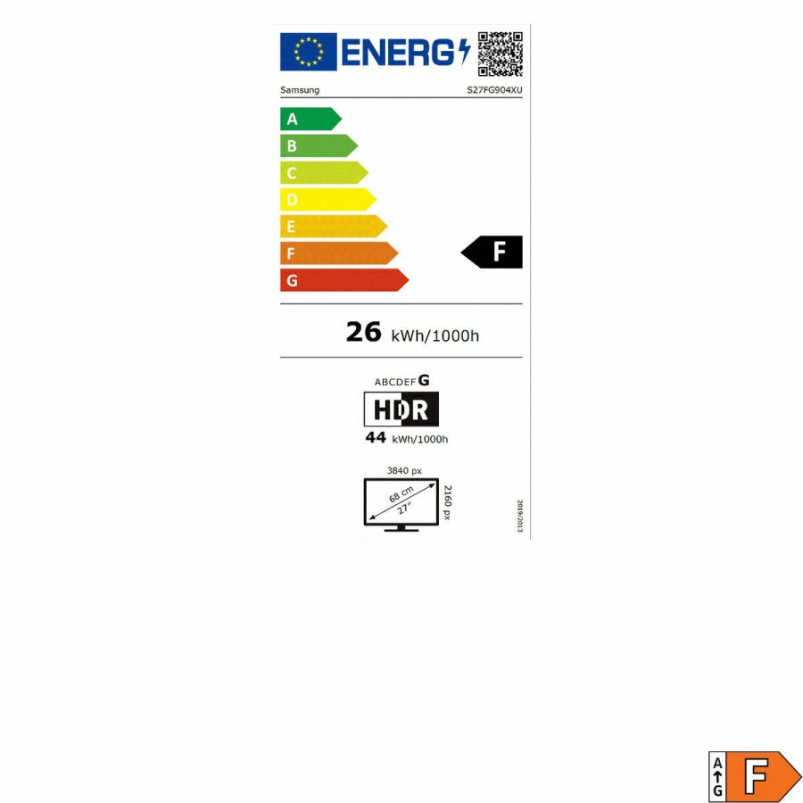 Gaming skrm Samsung LS27FG904XUXEN 4K Ultra HD 27