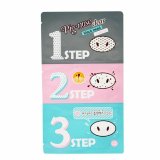 Ansigtsmaske Peel Off Holika Holika Pig-nose Clear Black Head 3 Step #1