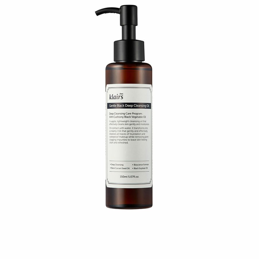 Olie Makeupfjerner Klairs Gentle Black Renser 150 ml #1
