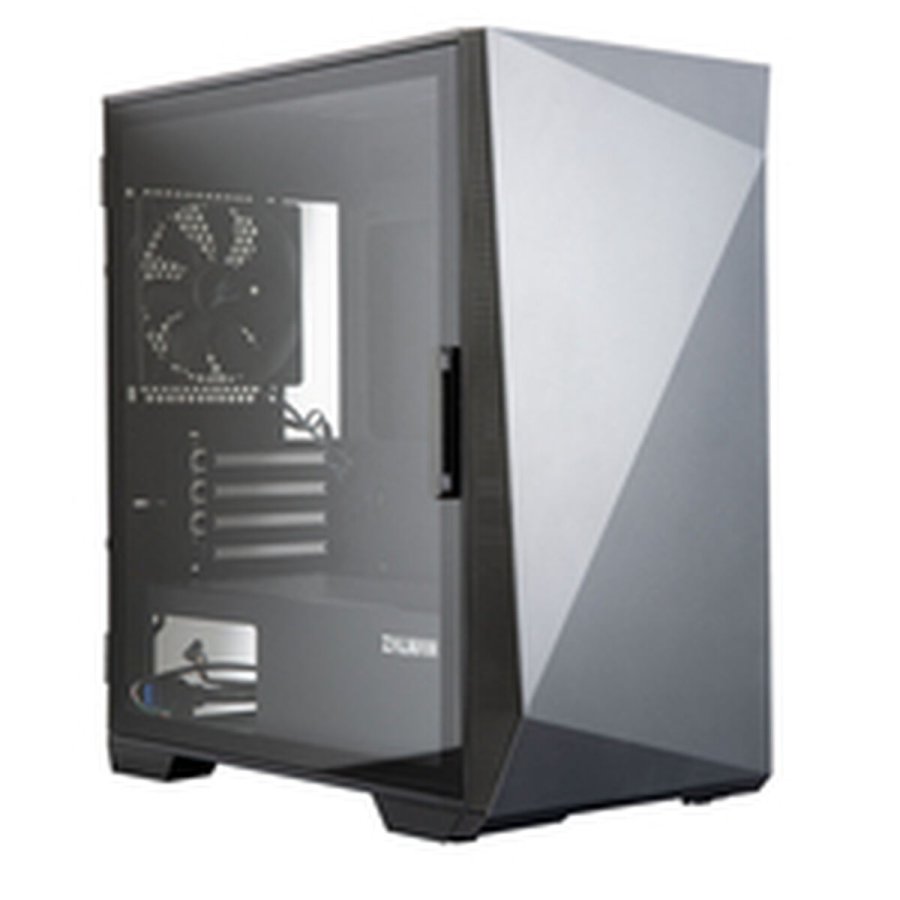 ATX Semi-t�rn kasse Zalman Z1 ICEBERG BLACK Sort #3